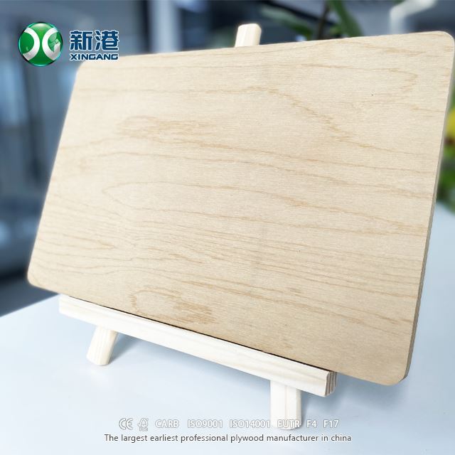 18mm Shuttering Commercial Pine Plywood Finger Joint Core Good Quality