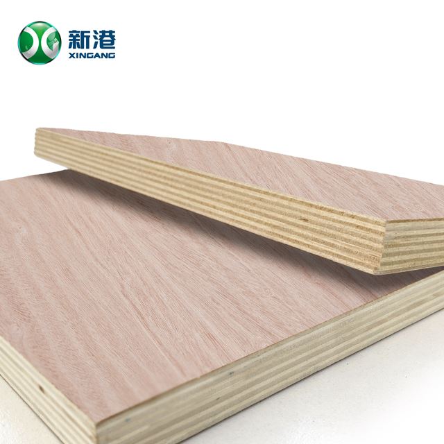 China Factory Manufacture All Kinds Of Okoume Plywood Hardwood Plywood 3mm-25mm To South America