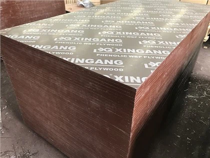 4'x8'x18 filmbevonatú rétegelt lemez nyármagos WBP ragasztó