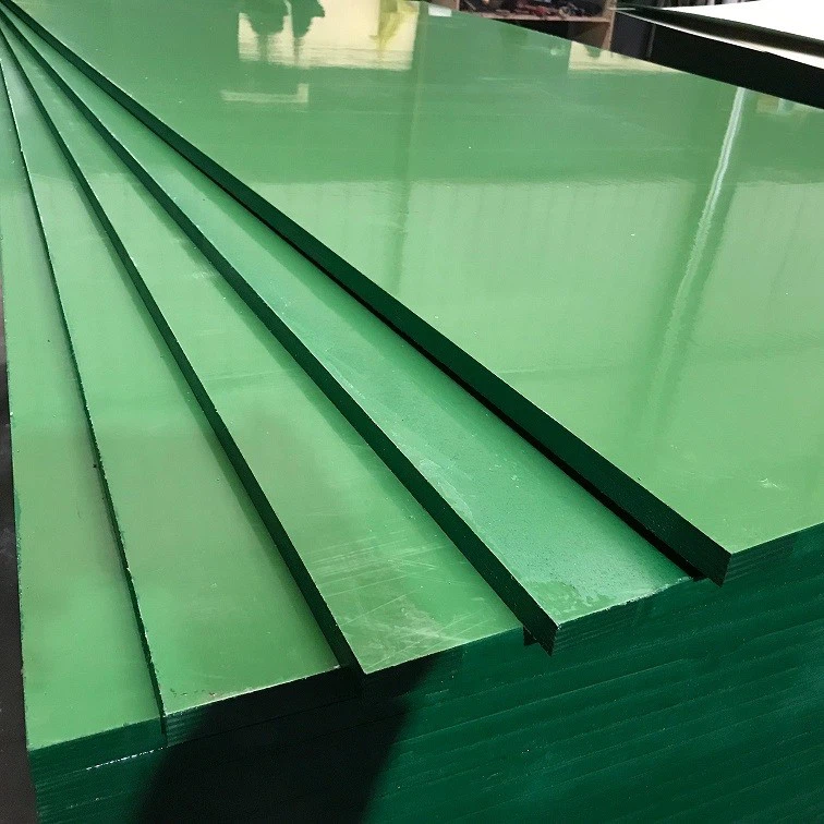 Green PP Plastic Film Poplar Plywood