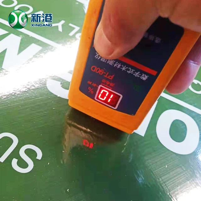 Green PP Plastic Film Poplar Plywood